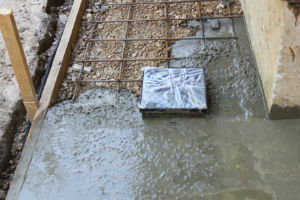 Монолитное основание для бетонной плитки